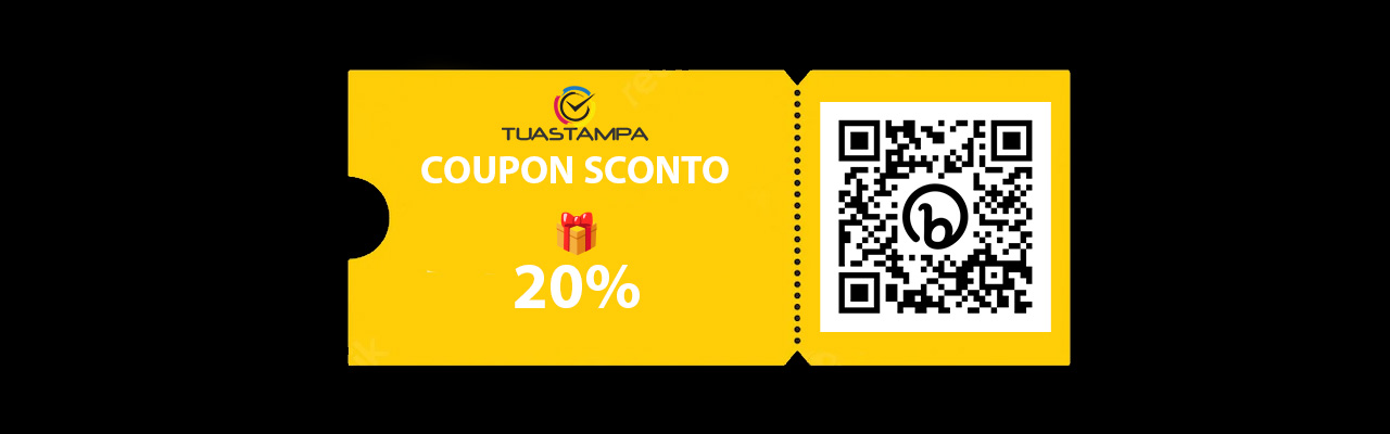 Coupon 20% per stampare online